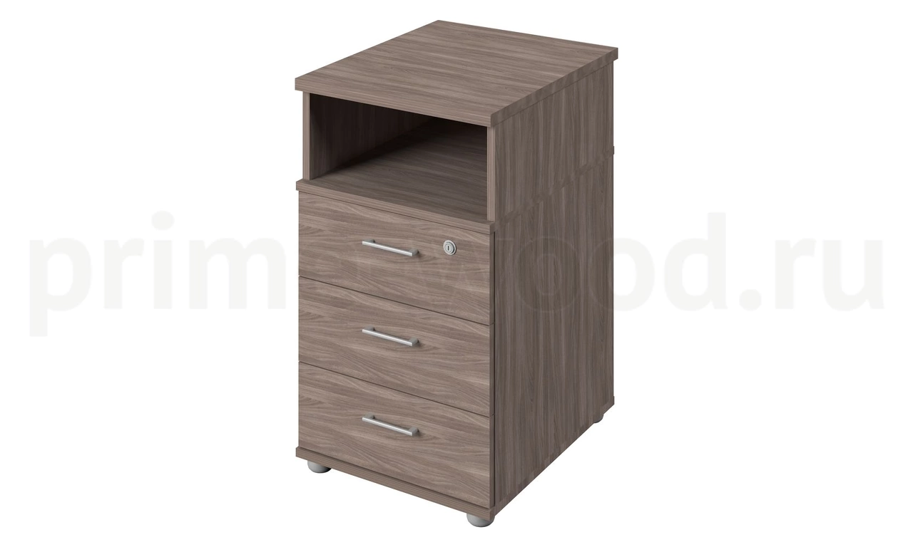 Тумба приставная с 3 ящиками Public Comfort 43x52x74 арт. С-232 - фото 2