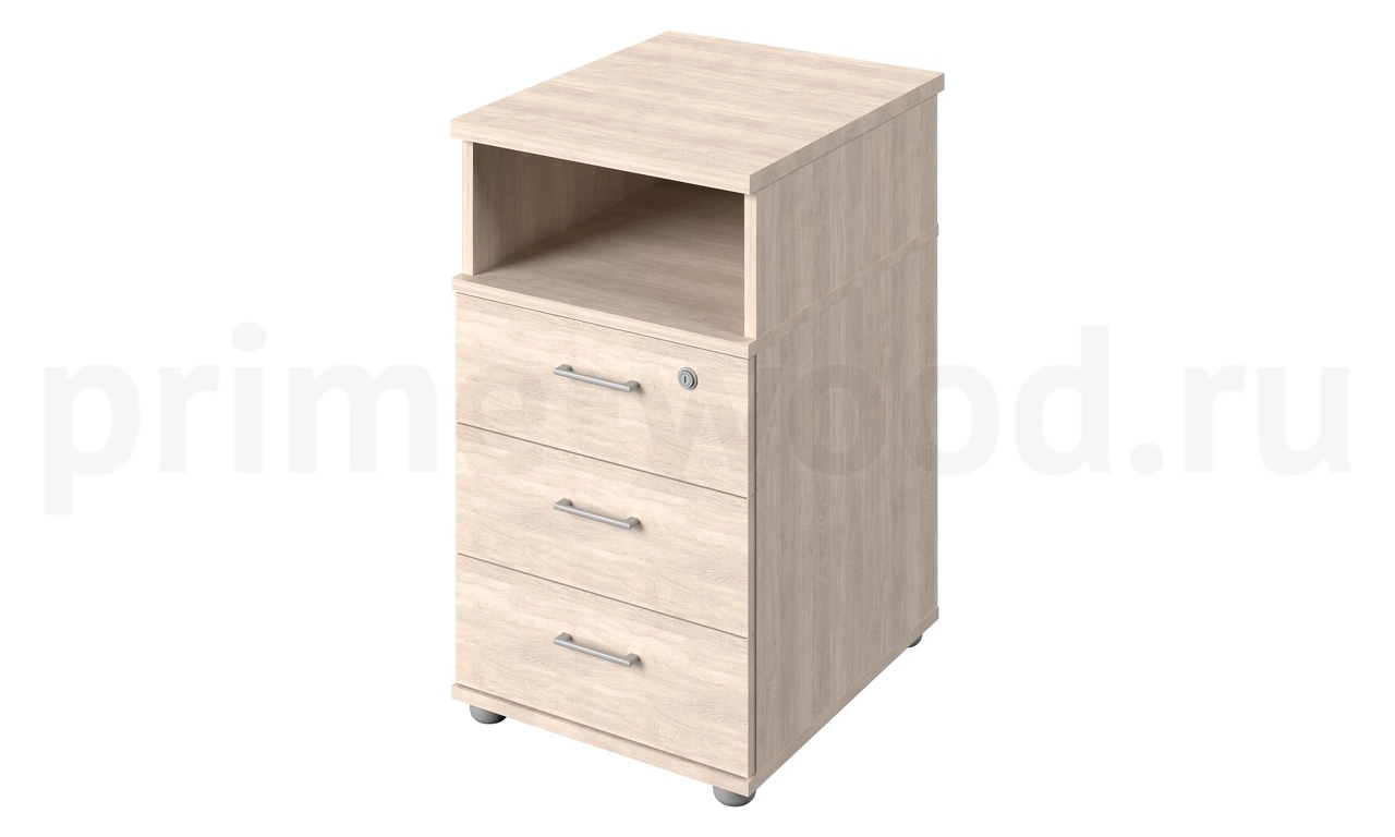 Тумба приставная с 3 ящиками Public Comfort 43x52x74 арт. С-232 - фото 1