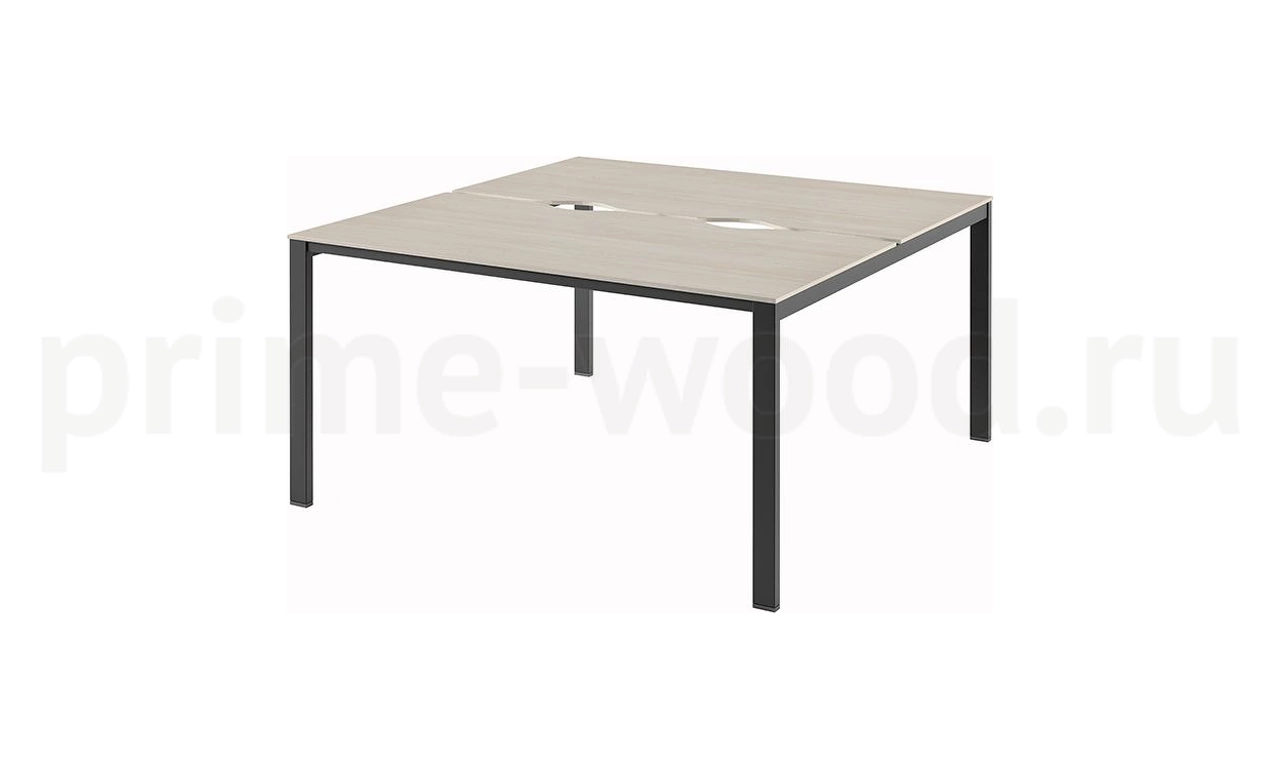 Стол-тандем на 2 рабочих места Саньяна 150x154x75 арт. N-42 - фото 0