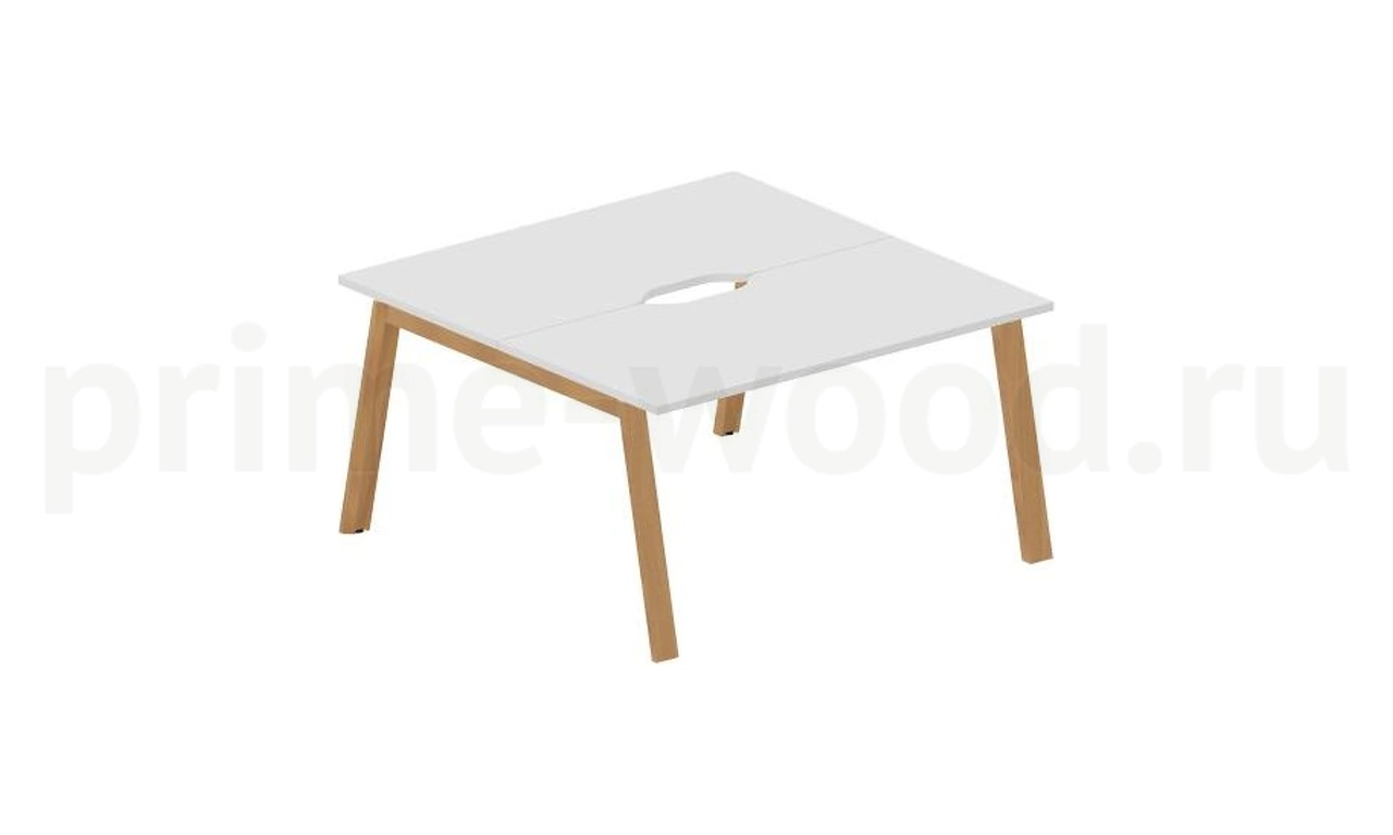 Cтол bench отдельный (с эргономичными вырезами) 120x140x75 арт. AW2TV127 - фото 0