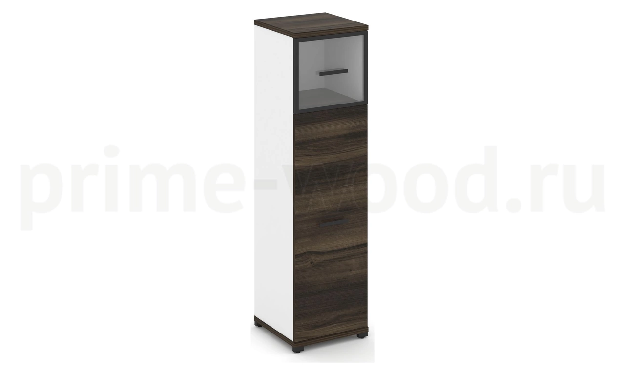 Шкаф одна узкая секция, 4 ниши CN.STU-414 RP B/W - фото 0