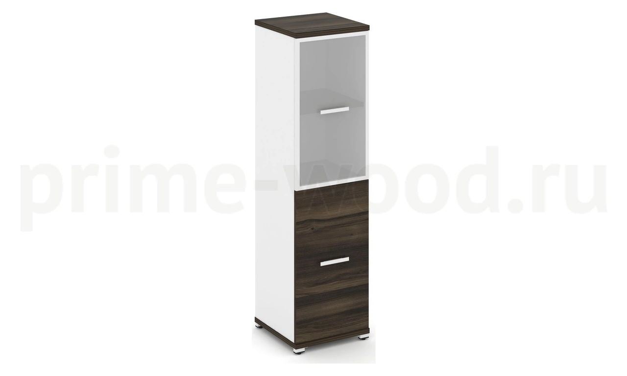 Шкаф одна узкая секция, 4 ниши CN.STU-412 RM B/W - фото 5
