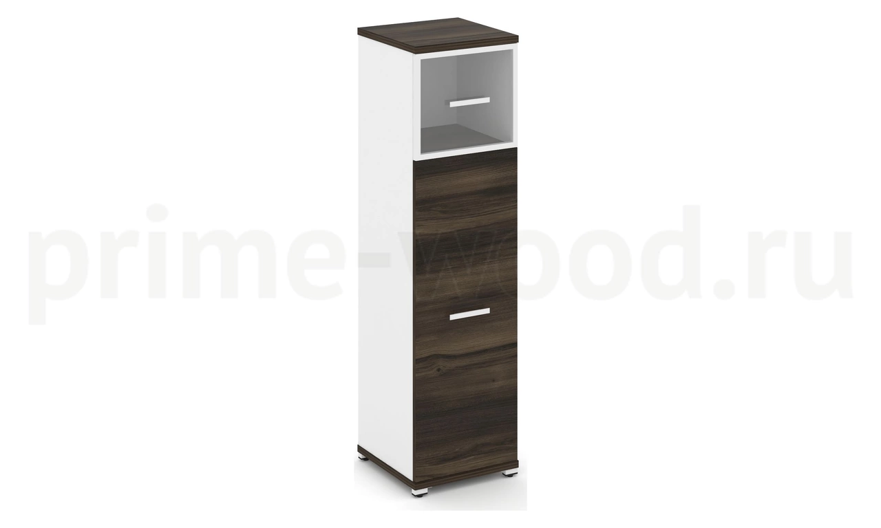 Шкаф одна узкая секция, 4 ниши CN.STU-414 RP B/W - фото 5