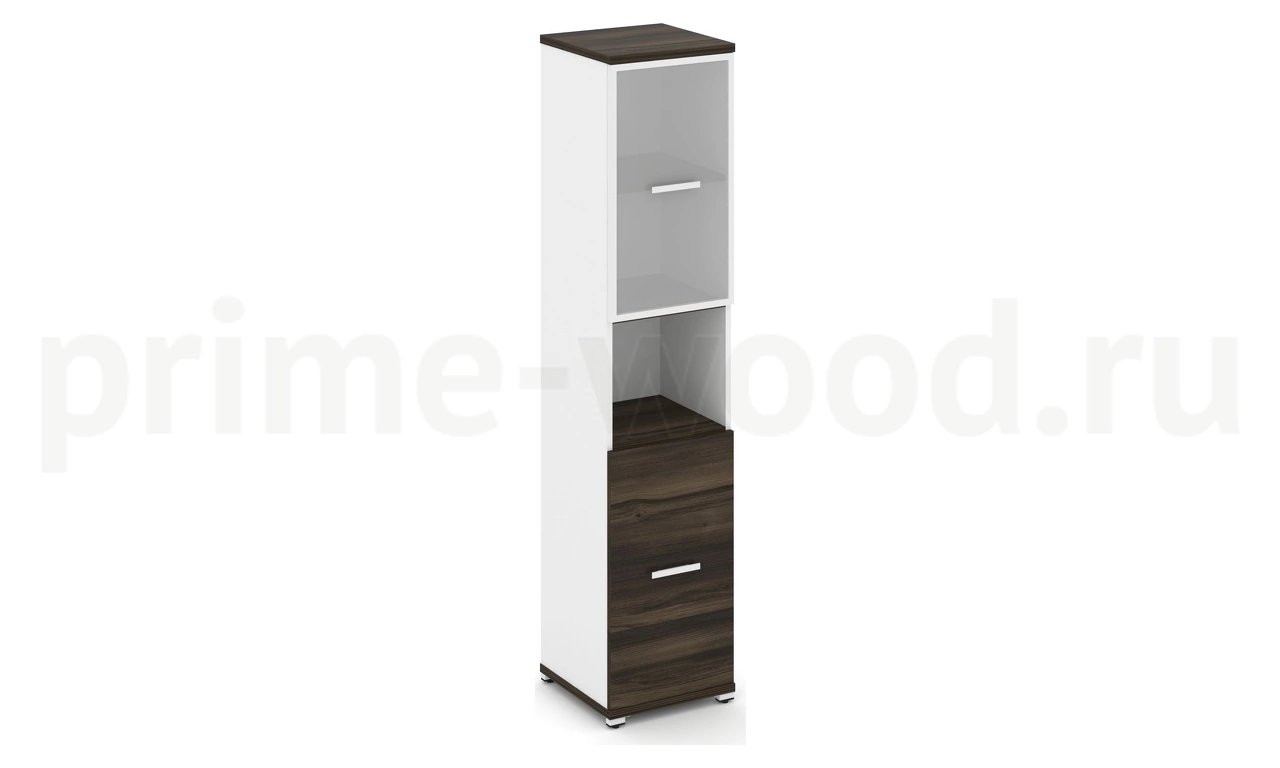 Шкаф одна узкая секция, 5 ниш (Эко) CN.STU.E-513 RM B/W - фото 5