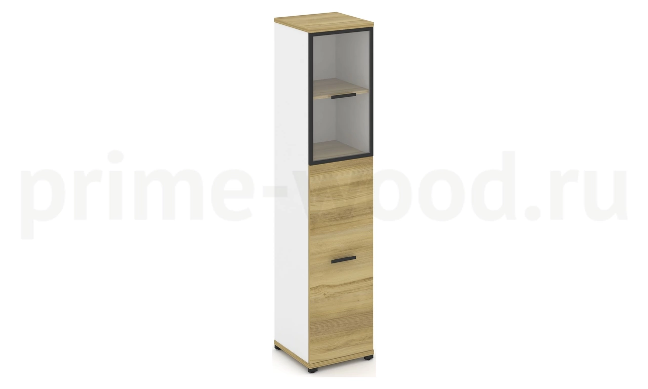 Шкаф одна узкая секция, 5 ниш (Эко) CN.STU.E-515 RP B/W - фото 1