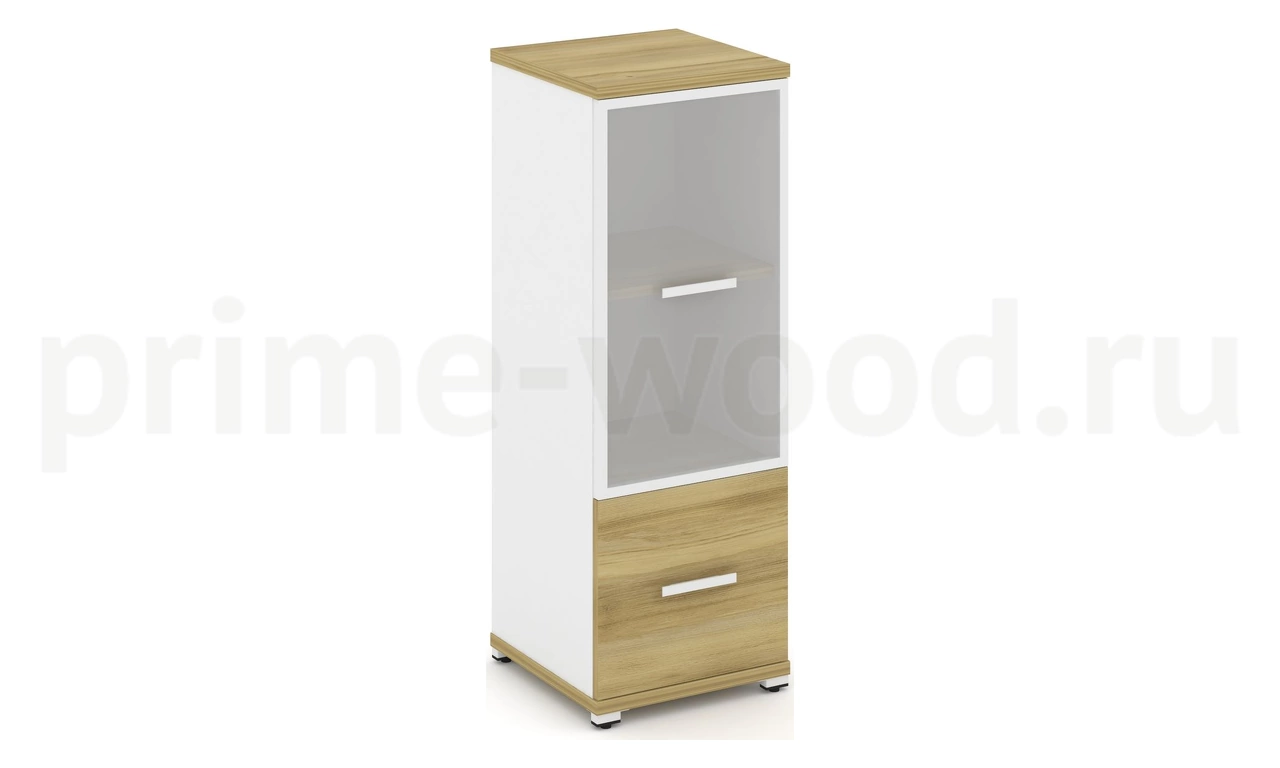 Шкаф одна узкая секция, 3 ниши CN.STU-312 RM B/W - фото 2