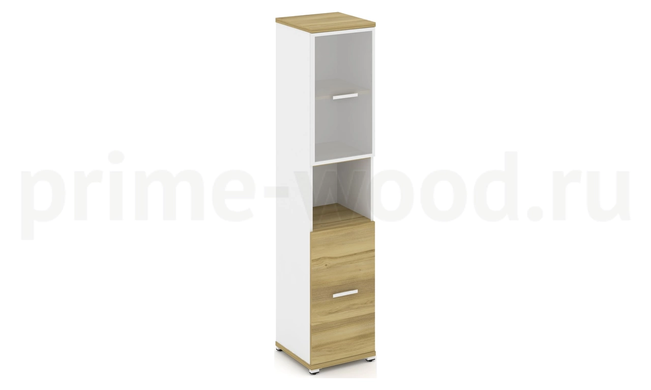 Шкаф одна узкая секция, 5 ниш (Эко) CN.STU.E-513 RM B/W - фото 2