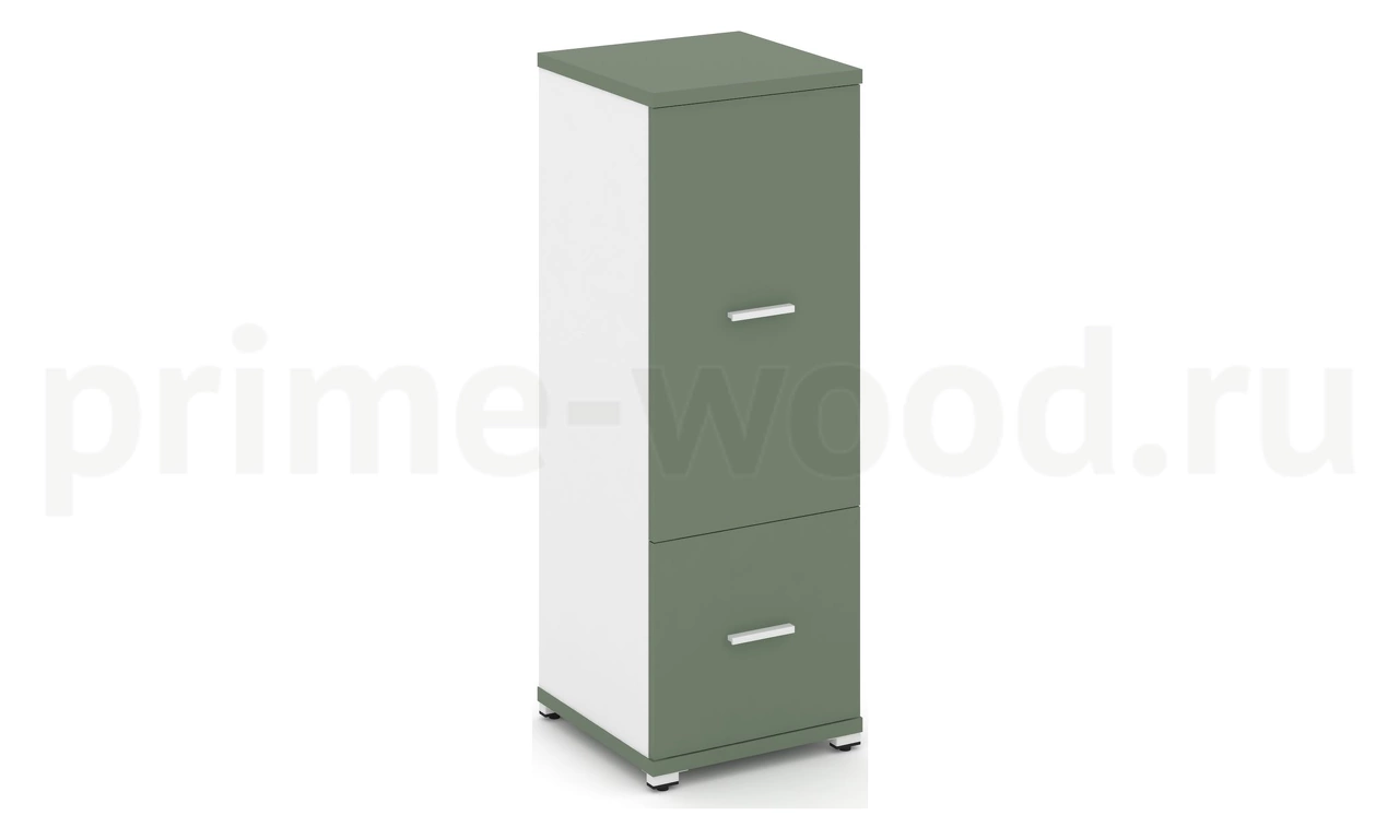 Шкаф одна узкая секция, 3 ниши CN.STU-312 B/W - фото 6