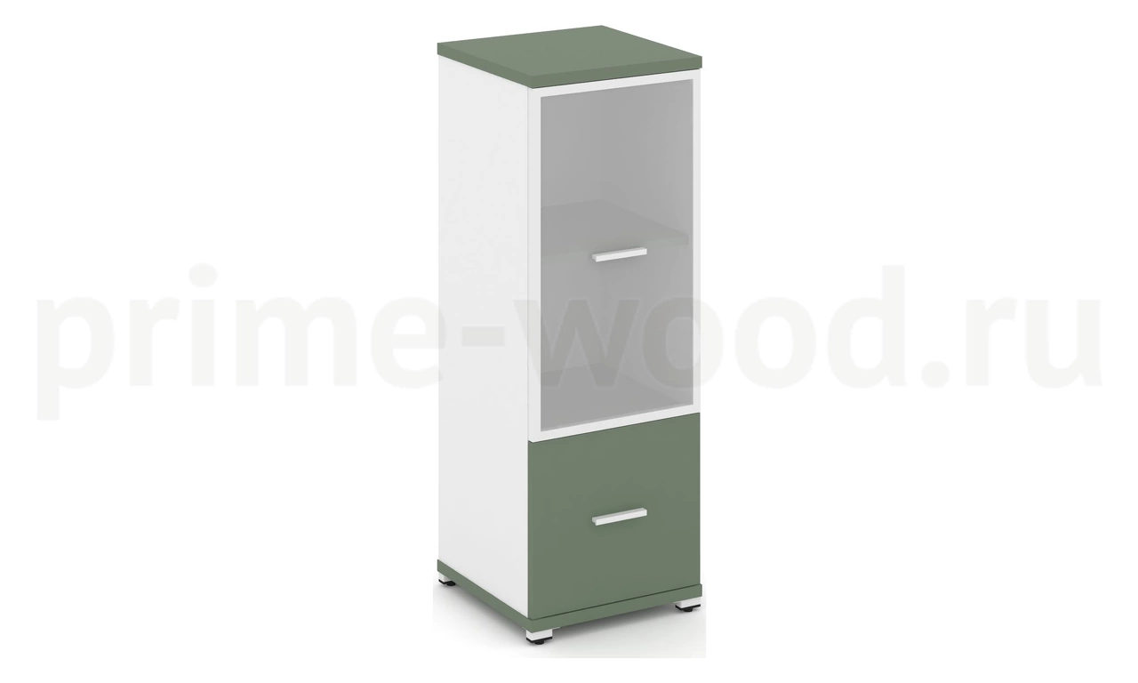 Шкаф одна узкая секция, 3 ниши CN.STU-312 RM B/W - фото 6