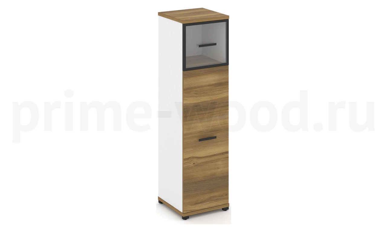 Шкаф одна узкая секция, 4 ниши CN.STU-414 RP B/W - фото 3