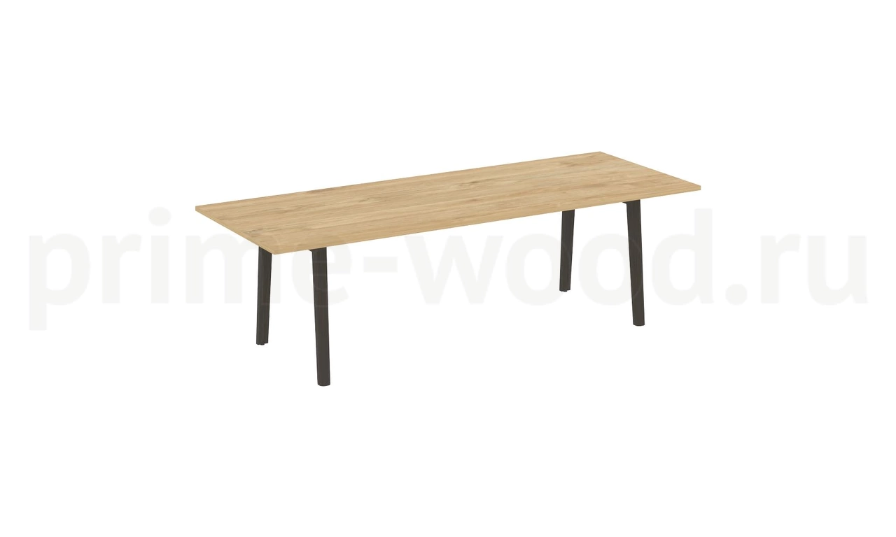 Стол переговорный, опоры - массив дерева ONIX WOOD 258x98x75 - фото 8