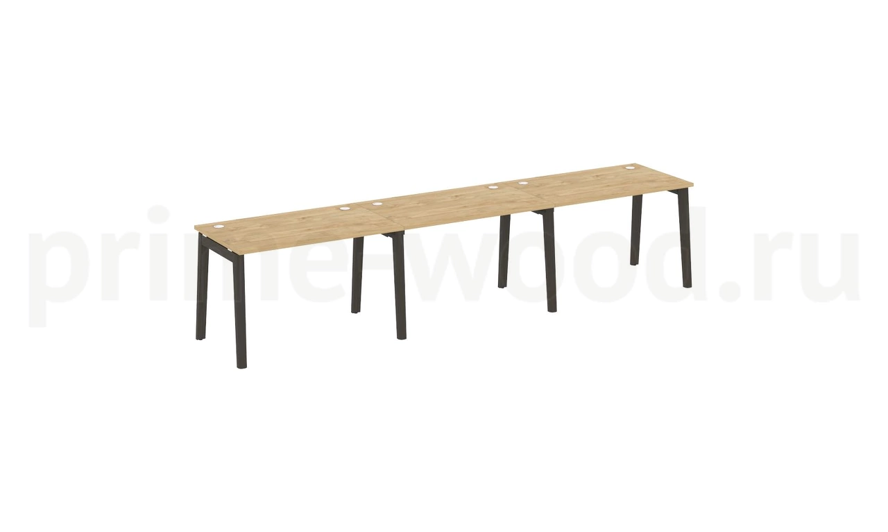 Рабочая станция, опоры - массив дерева ONIX WOOD 354x72x75 - фото 8
