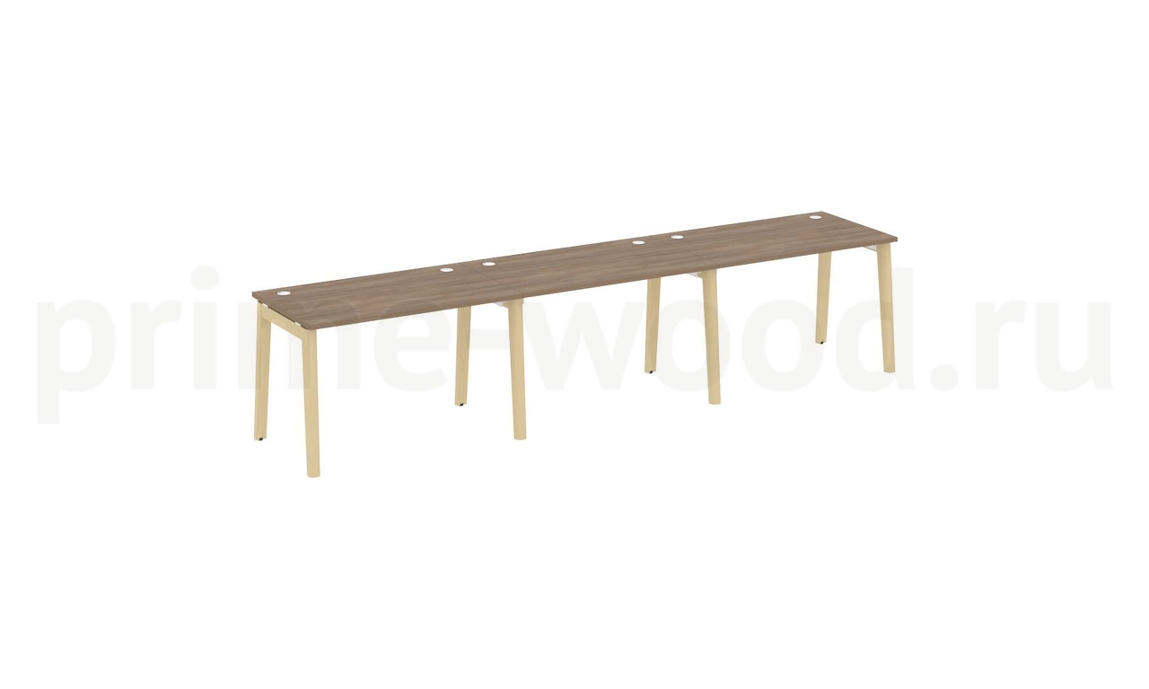 Рабочая станция, опоры - массив дерева ONIX WOOD 354x72x75 - фото 3