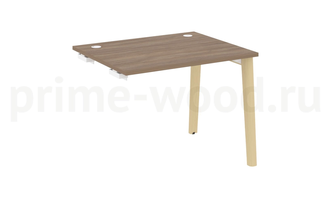 Стол-приставка к опорным элементам, опоры - массив дерева ONIX WOOD 98x80x75 - фото 3