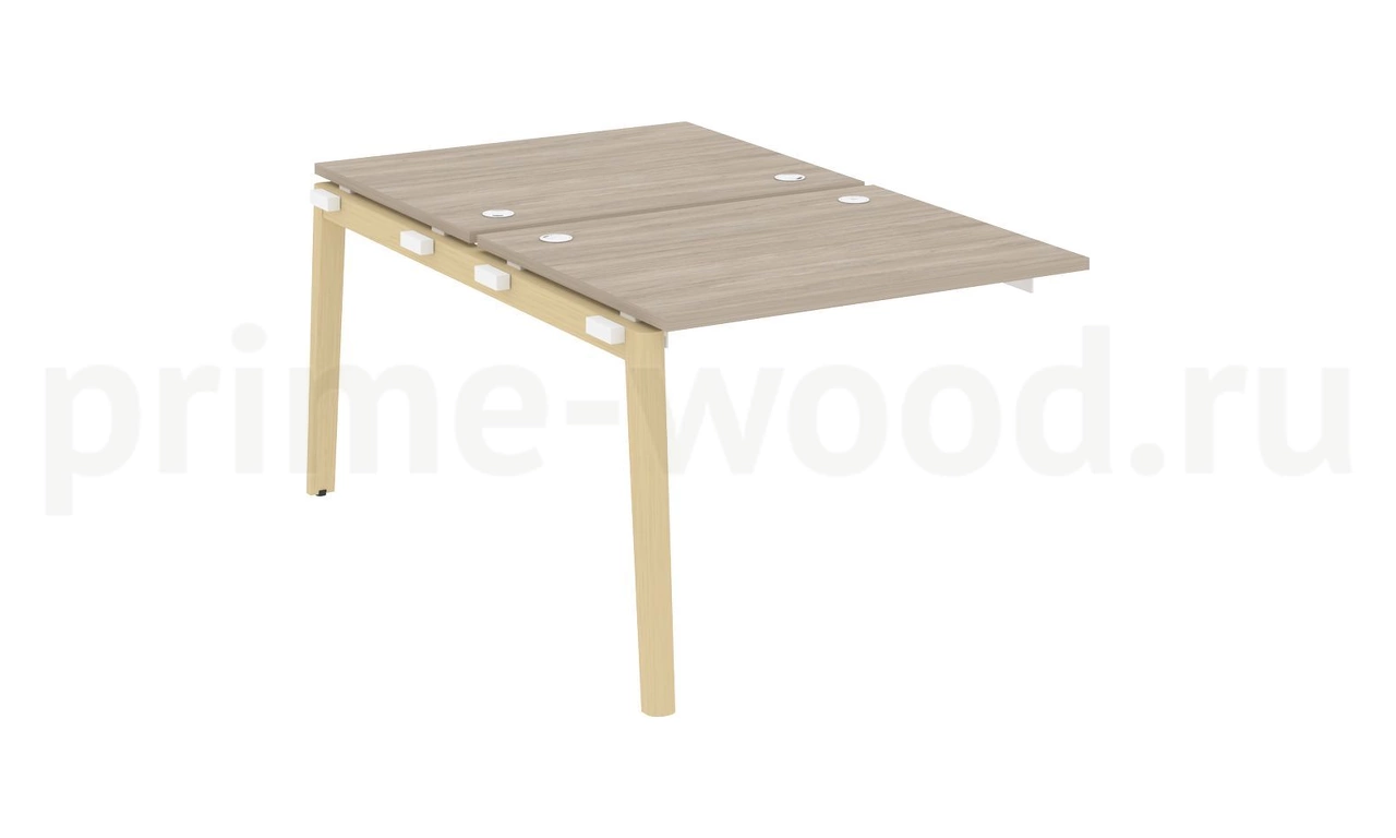 Наборный элемент рабочей станции, опоры - массив дерева ONIX WOOD 98x164x75 - фото 1