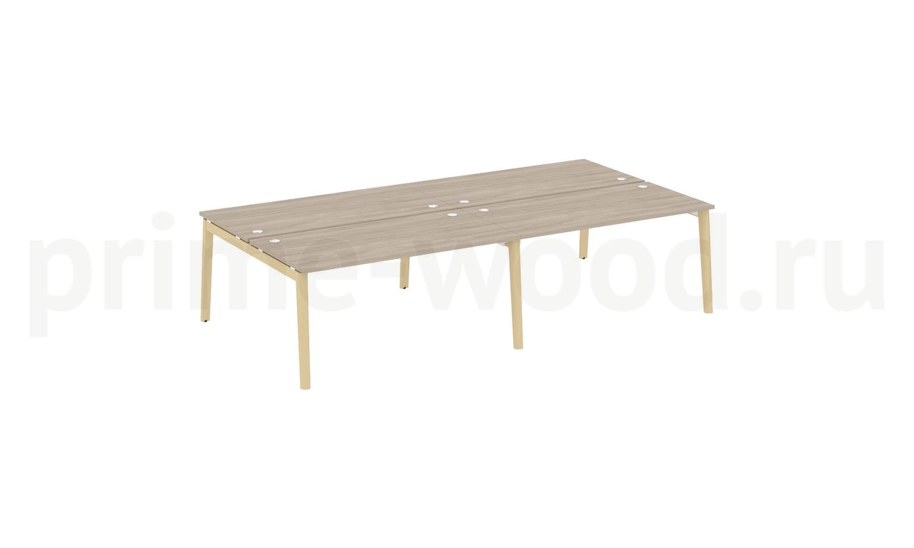 Рабочая станция, опоры - массив дерева ONIX WOOD 316x164x75 - фото 1