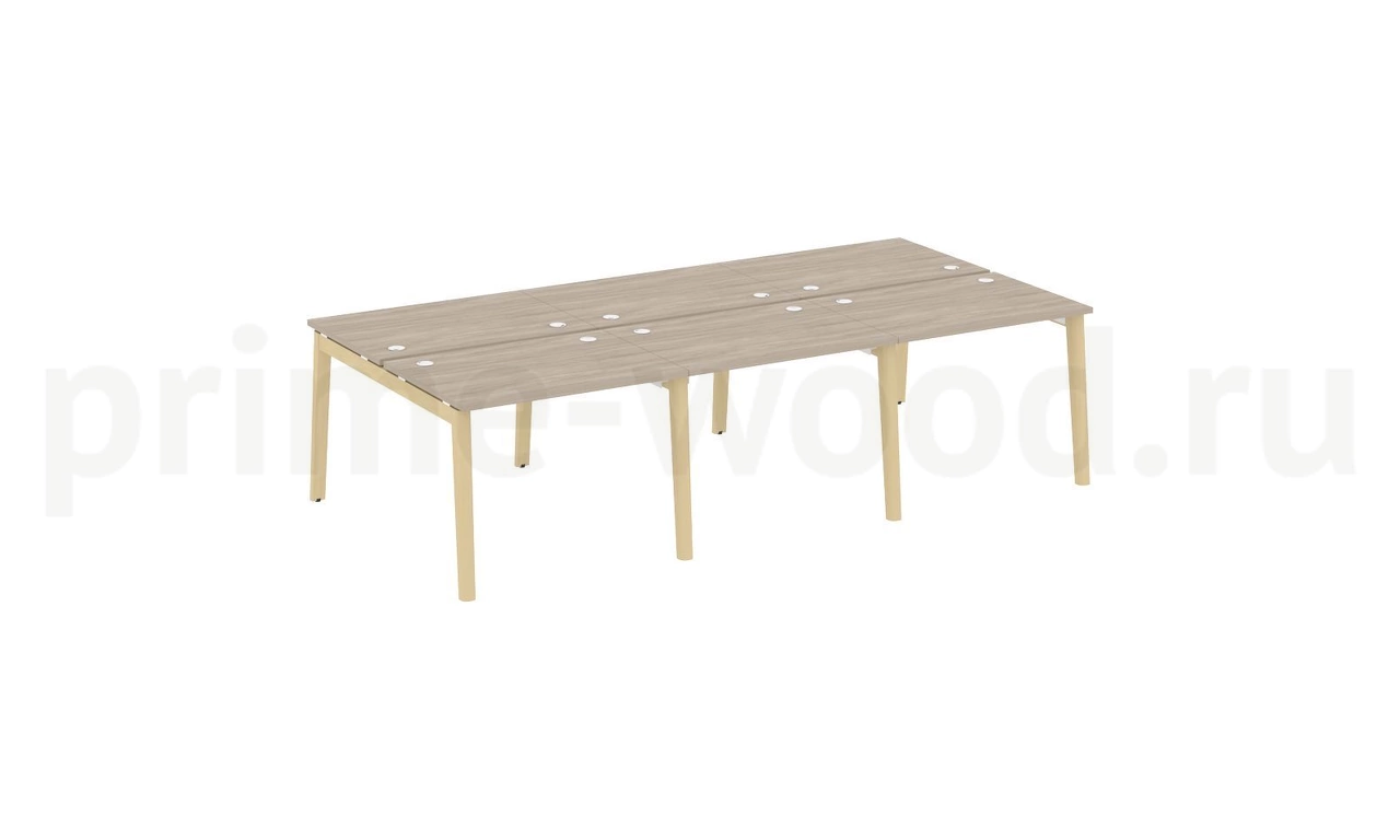 Рабочая станция, опоры - массив дерева ONIX WOOD 294x148x75 - фото 1