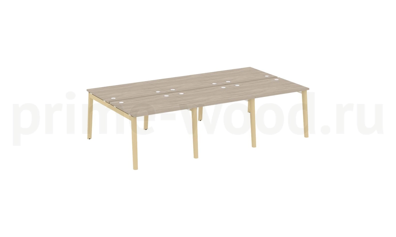 Рабочая станция, опоры - массив дерева ONIX WOOD 294x164x75 - фото 1