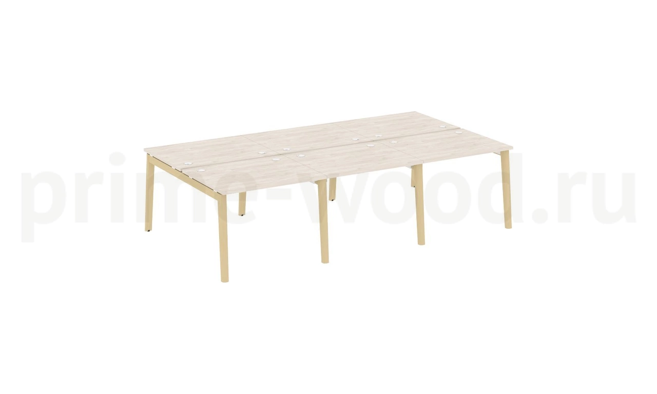 Рабочая станция, опоры - массив дерева ONIX WOOD 294x164x75 - фото 5