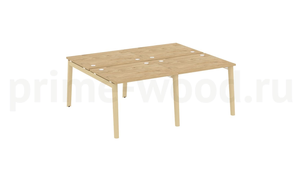 Рабочая станция, опоры - массив дерева ONIX WOOD 196x164x75 - фото 9