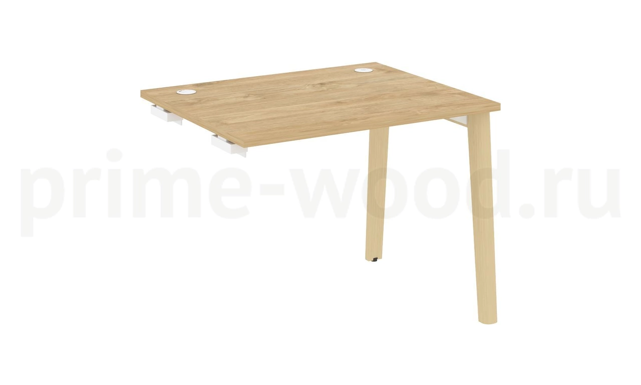 Стол-приставка к опорным элементам, опоры - массив дерева ONIX WOOD 98x80x75 - фото 9