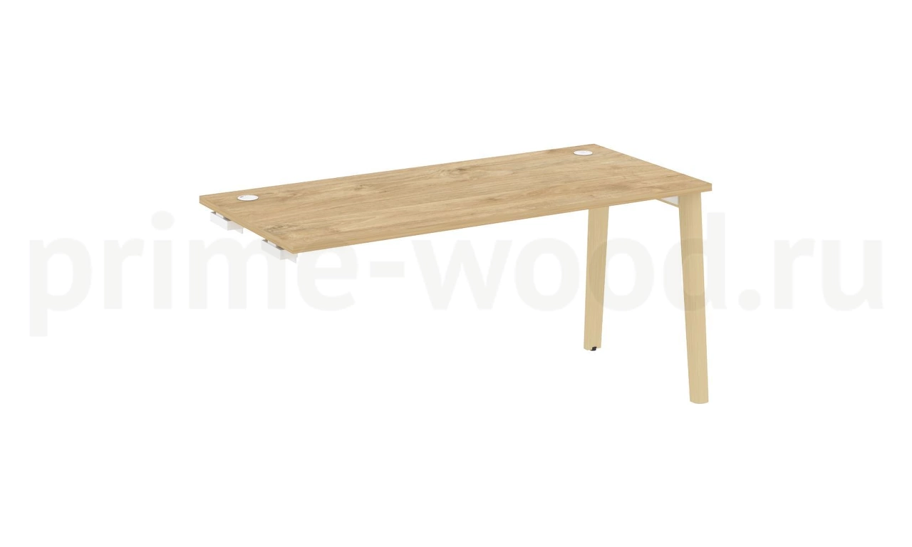 Стол-приставка к опорным элементам, опоры - массив дерева ONIX WOOD 158x72x75 - фото 9